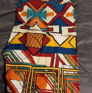 Multi color TC leggings